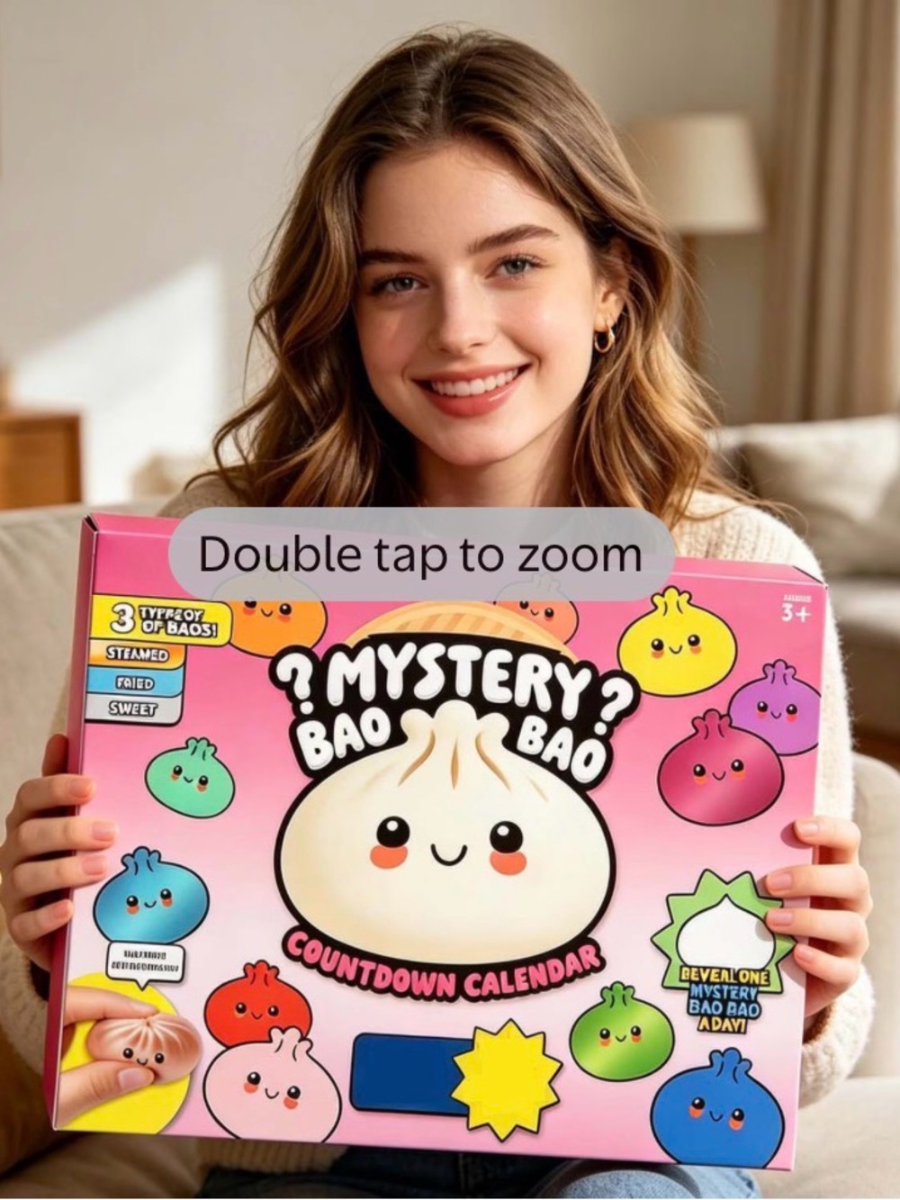 Advent countdown squishy calendar